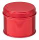 Blechdose mit Deckel rund rot, 100 ml, 1 Stk