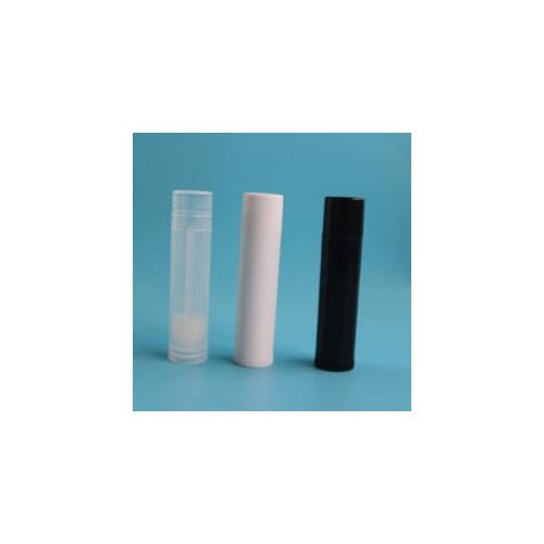 Kunststofftube für Lippenstift oder Lippenbalsam Schwarz, 4,5 ml