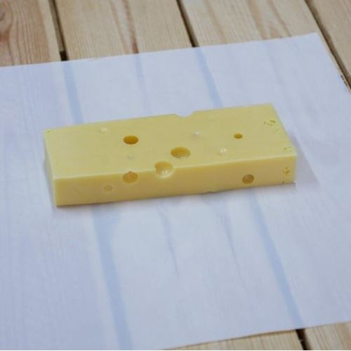 Papier zum Einpacken von Hermelin, Käse, Butter, Quark, 10 Stück
