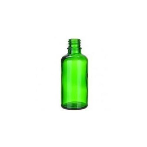 Glasflasche ohne Verschluss grün, 50 ml