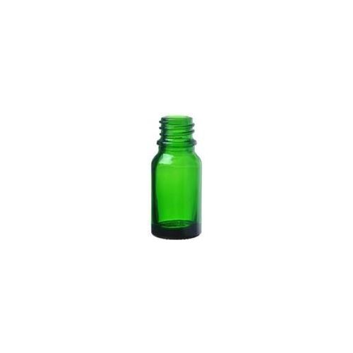 Glasflasche ohne Verschluss grün, 10 ml