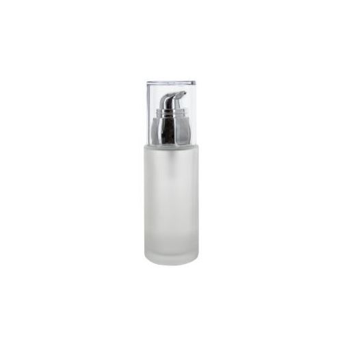 Glasfläschchen mit Pumpe transparent, 50 ml