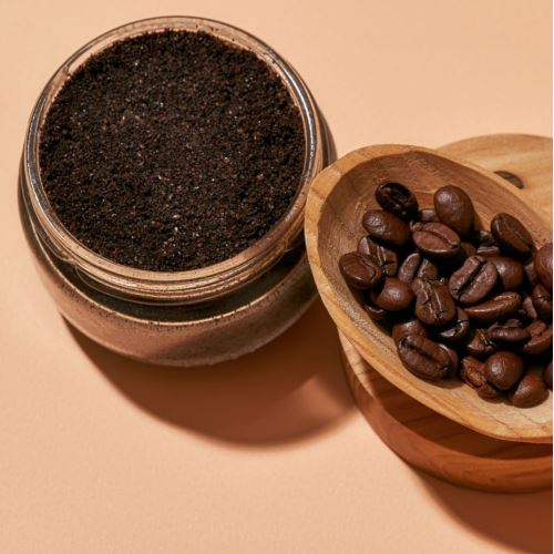 Pflegendes Dusch-Kaffee-Peeling mit Vanille und Macadamia - Würziger Kaffee