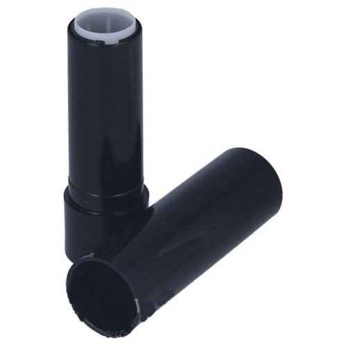 Kunststofftube für Lippenbalsam und Lippenstifte, schwarz, 5 ml