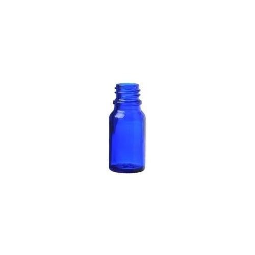 Glasflasche ohne Verschluss blau, 10 ml