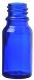 Glasflasche ohne Verschluss blau, 10 ml, 1 Stk
