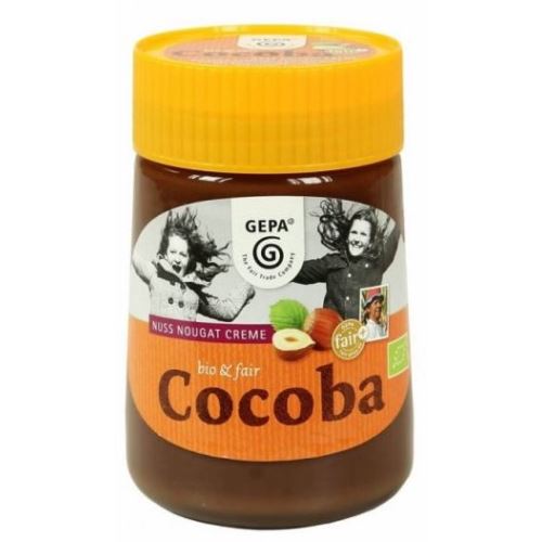 Bio Cocoba Nougatcreme, Glas, 400 g