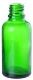 Glasflasche ohne Verschluss grün, 30 ml, 1 Stk